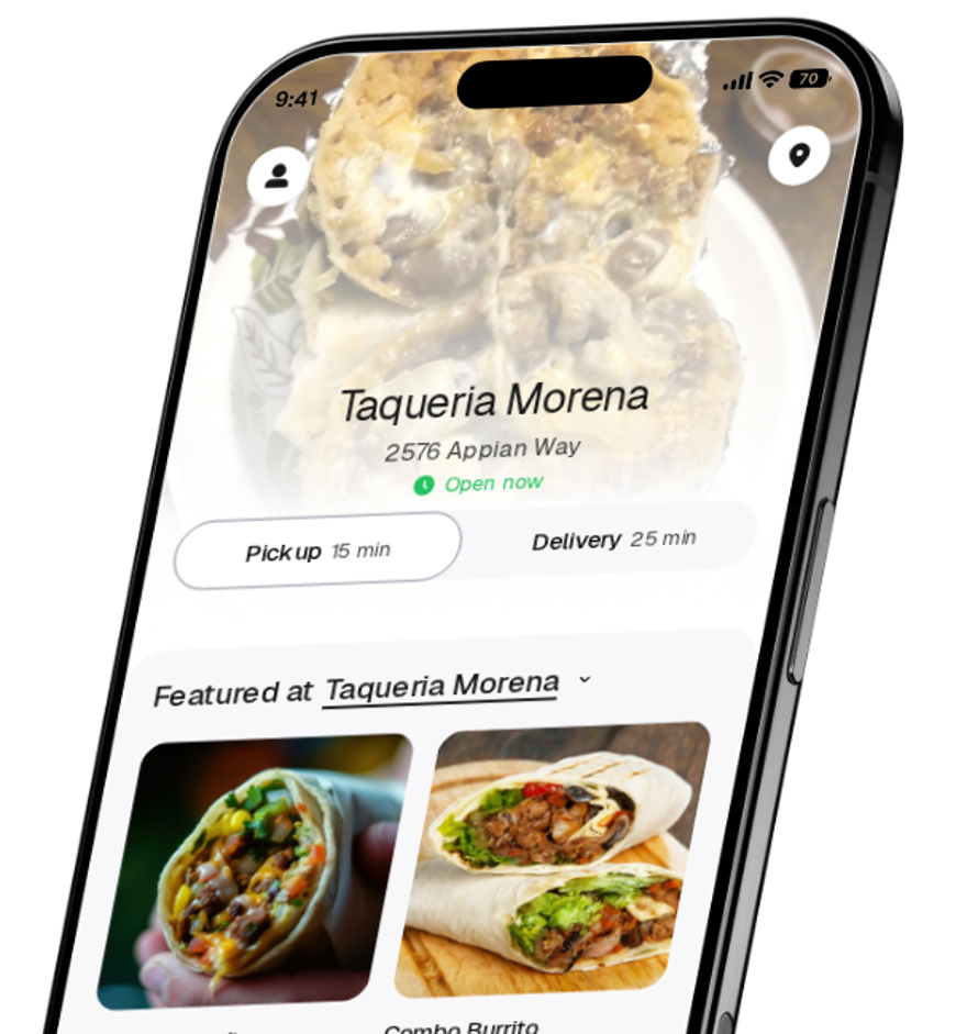 Taqueria Morena app preview
