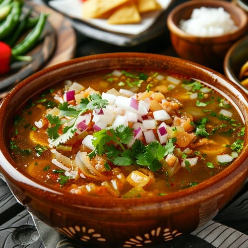 Pozole Soup.