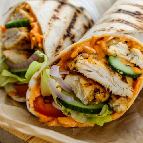 Shrimp Burrito.
