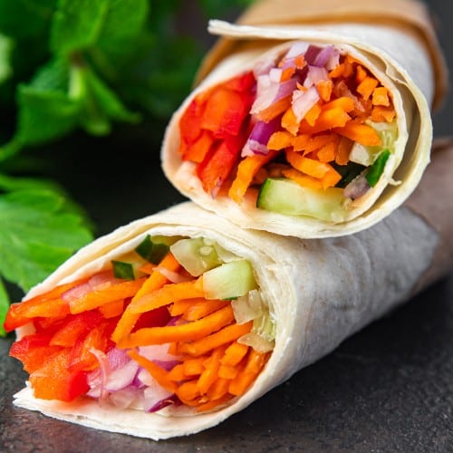 New Veggie Burrito.