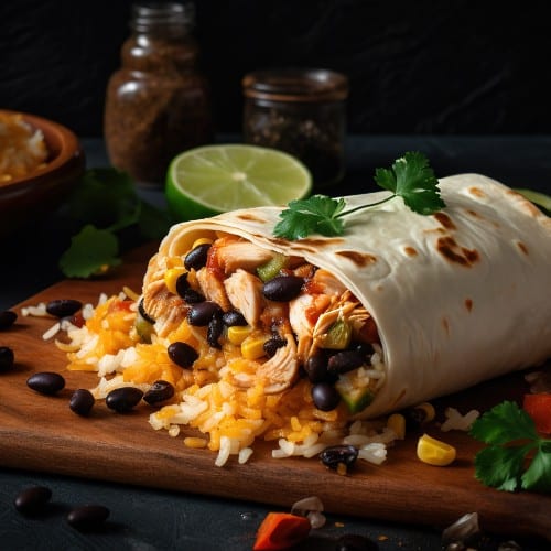Veggie Burrito.