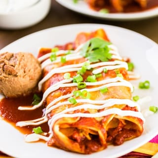 Enchiladas Plate (2)