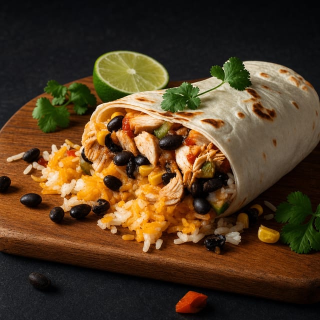 Veggie Burrito.