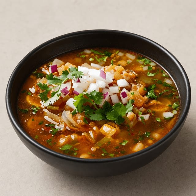 Pozole Soup.