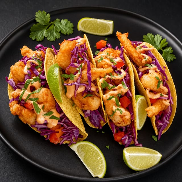 Shrimp Tacos.