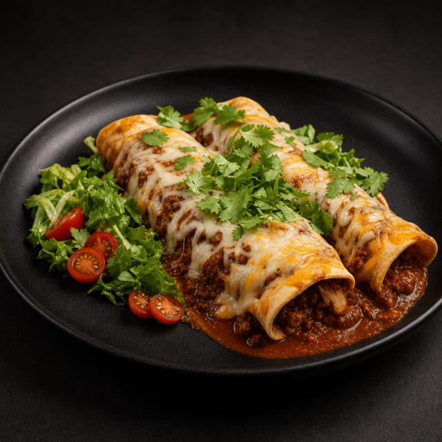 24 Enchiladas Grilled Steak.