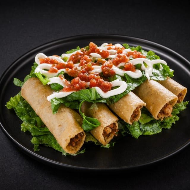 24 Chicken Flautas.