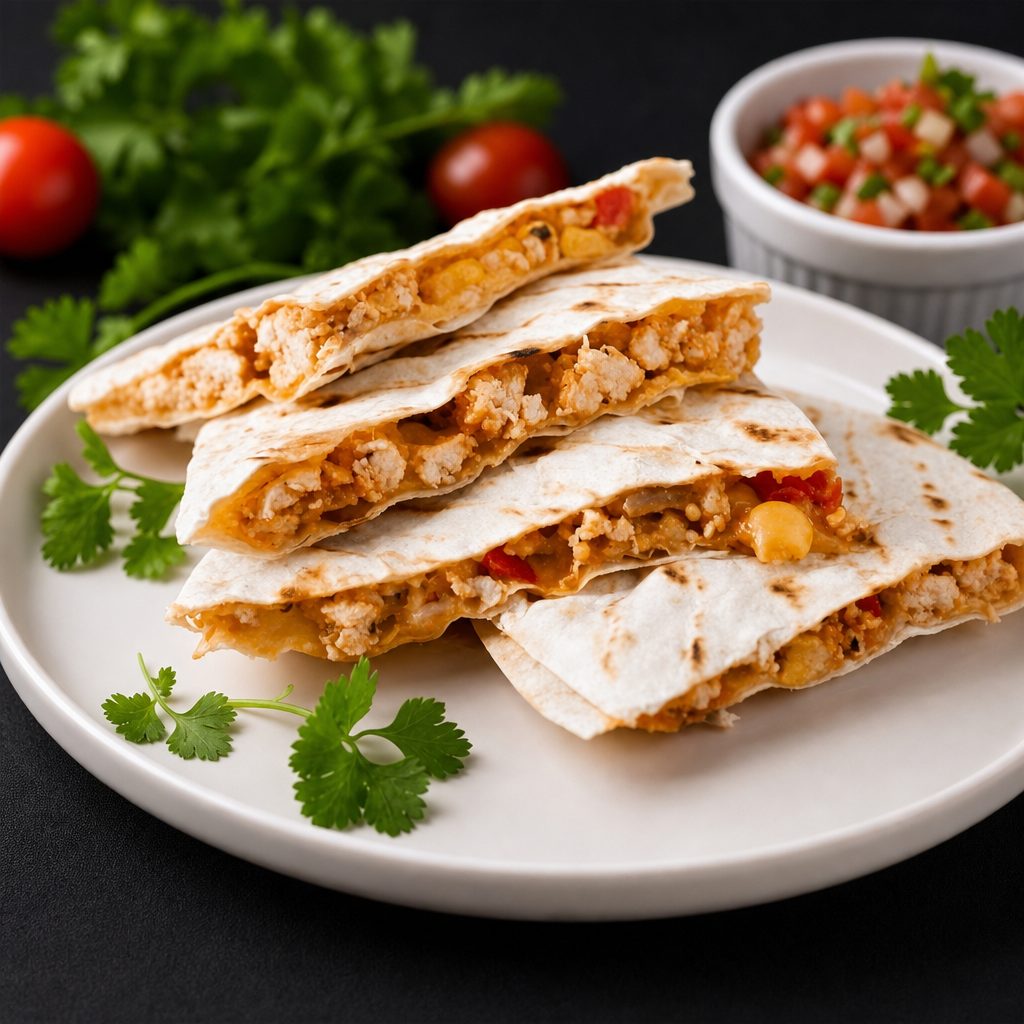 Suiza Quesadilla.