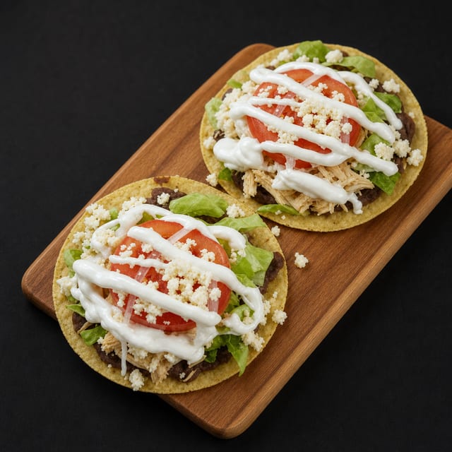 Tostada Plate.