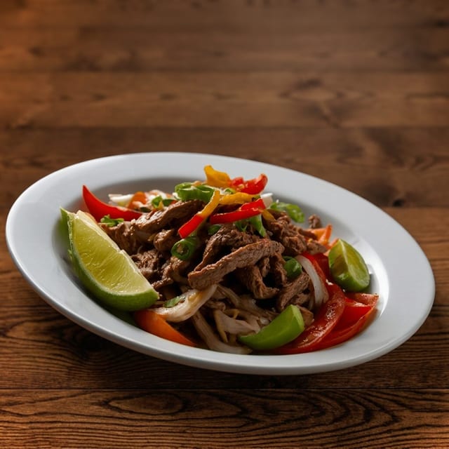 Grilled Steak Fajitas.