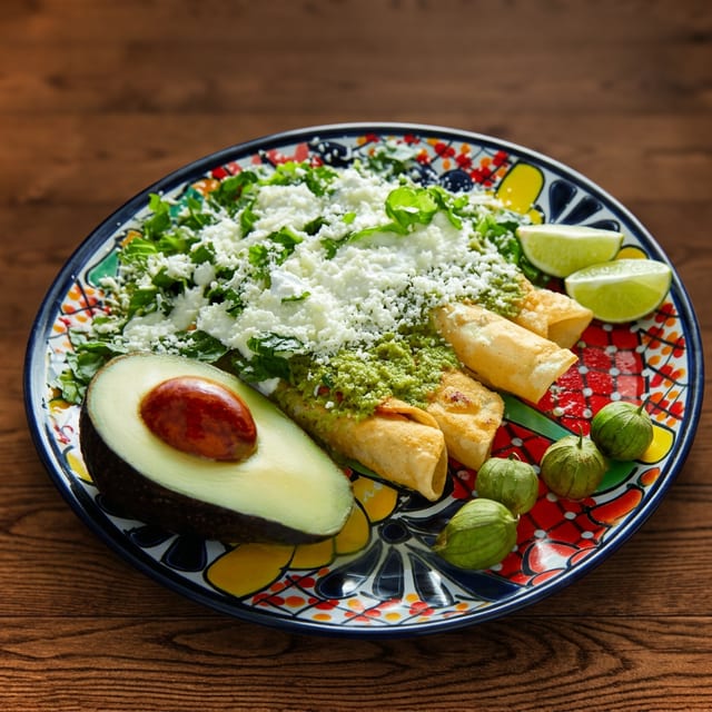 24 Enchiladas Vegetarian.